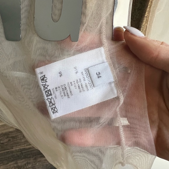 COPY - Authentic Givenchy ultra rare sheer metallic bodysuit - Picture 13 of 13